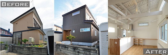 リノベーション事例 江別市野幌東町w様邸 アルティザン建築工房 札幌の中古住宅 リノベーション専門店